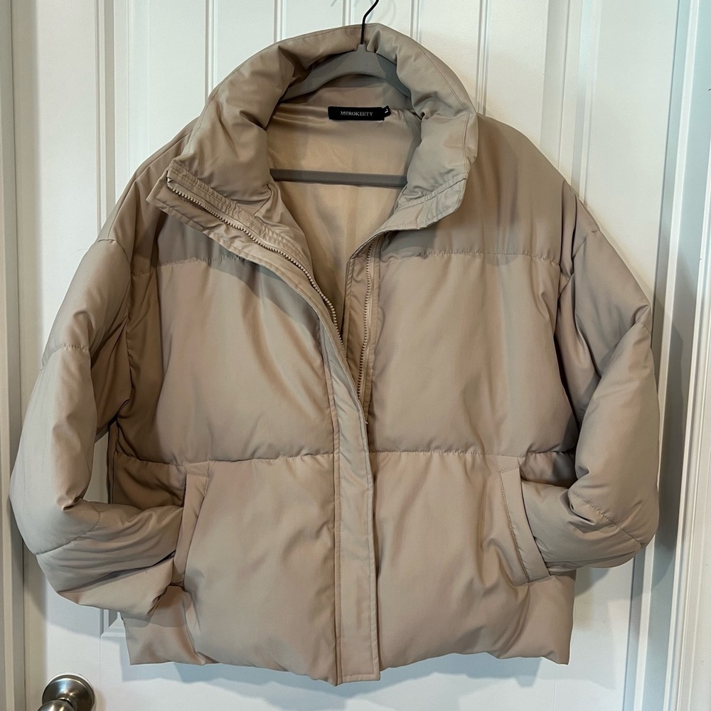 Merokeety Puffer Jacket Large